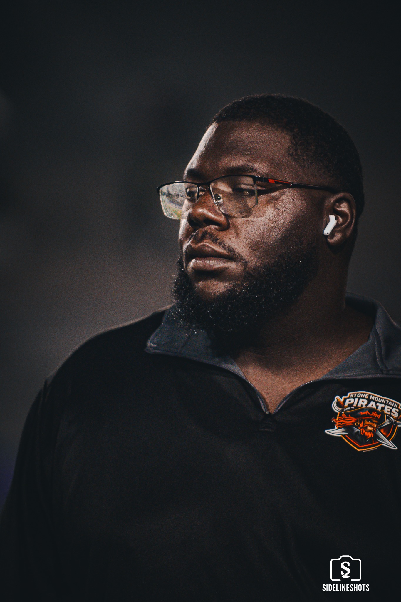 Stone Mountain football coach portrait